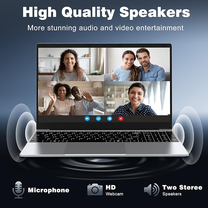 Laptop Computer, Window 11 Pro Lap Top 2026 New, 15.6 Inch Laptop PC, 8GB RAM 256GB SSD, 4425Y Processor, IPS FHD 1920*1080P, 2-Year Warranty, 5000mAh Battery, Mini HDMI, for School Business Student
