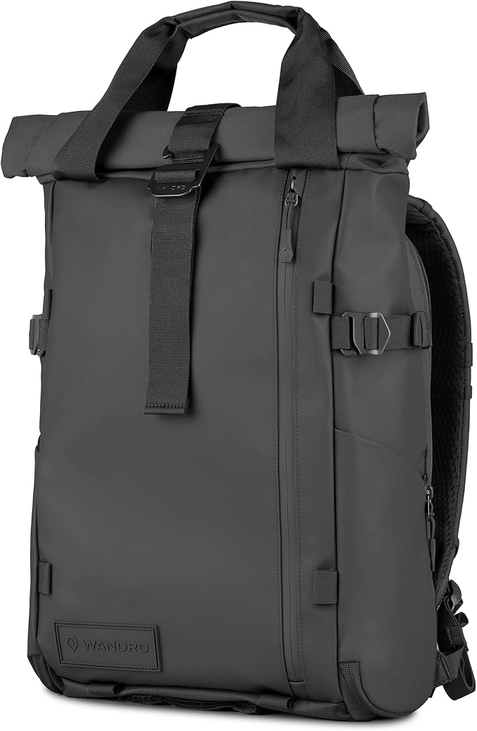 WANDRD PRVKE Rolltop 21L V4 Camera Backpack – Expandable Weatherproof Travel Bag