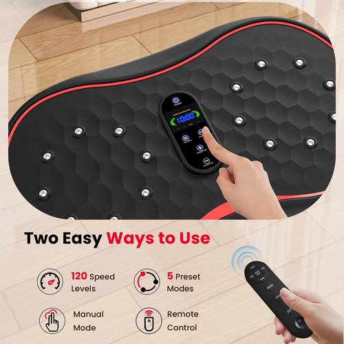 AXV Vibration Plate - Full Body Shaker Exercise Machine for Weight Loss | Fitness Platform for Home Use