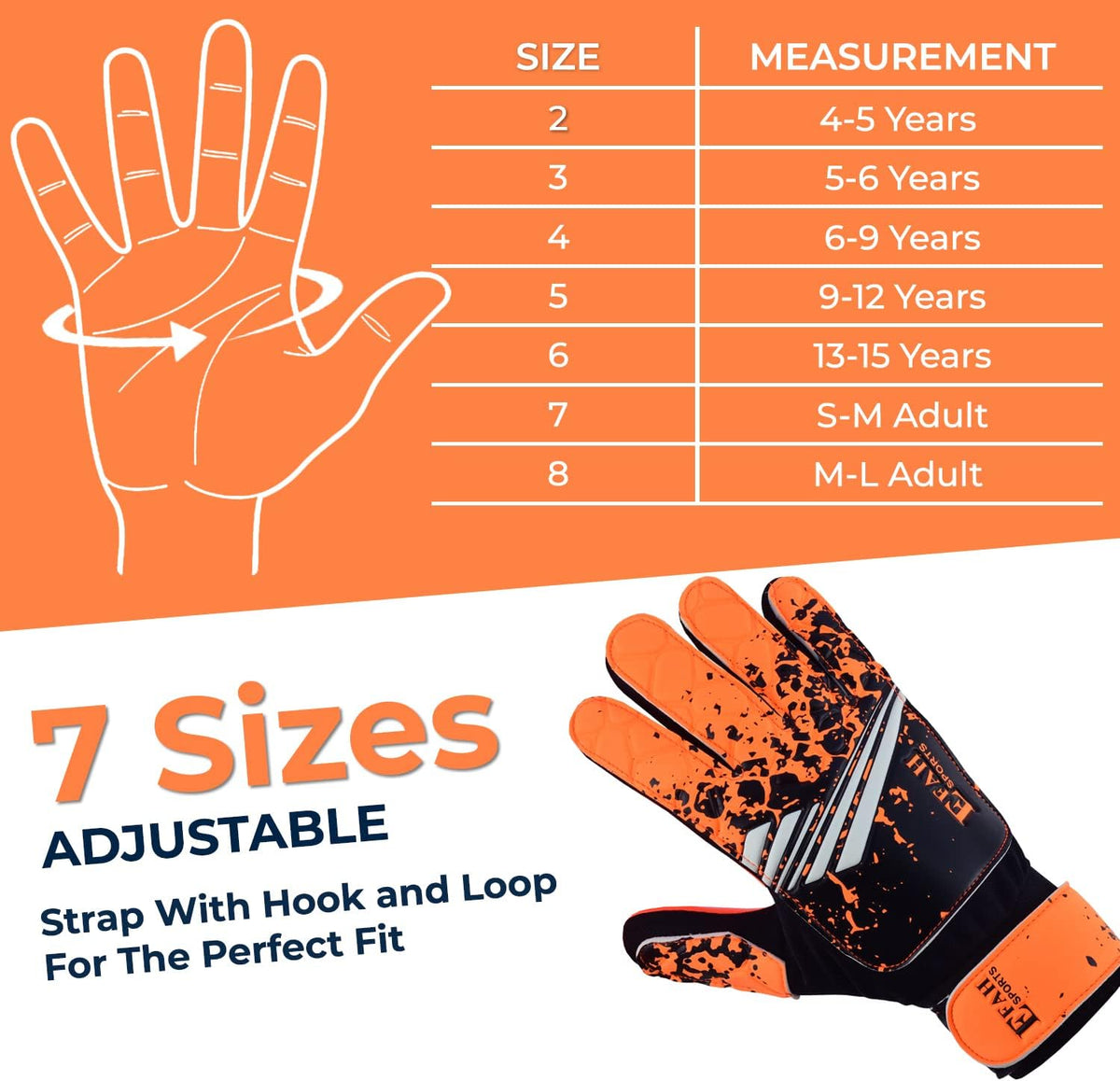 Regine Switzerland Soccer Goalkeeper Gloves - Strong Grip for Kids & Youth | Durable Football Gear