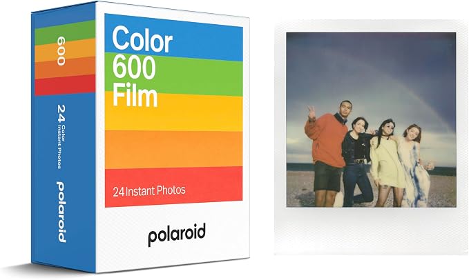 Polaroid Color 600 Film Triple Pack, 24 Photos