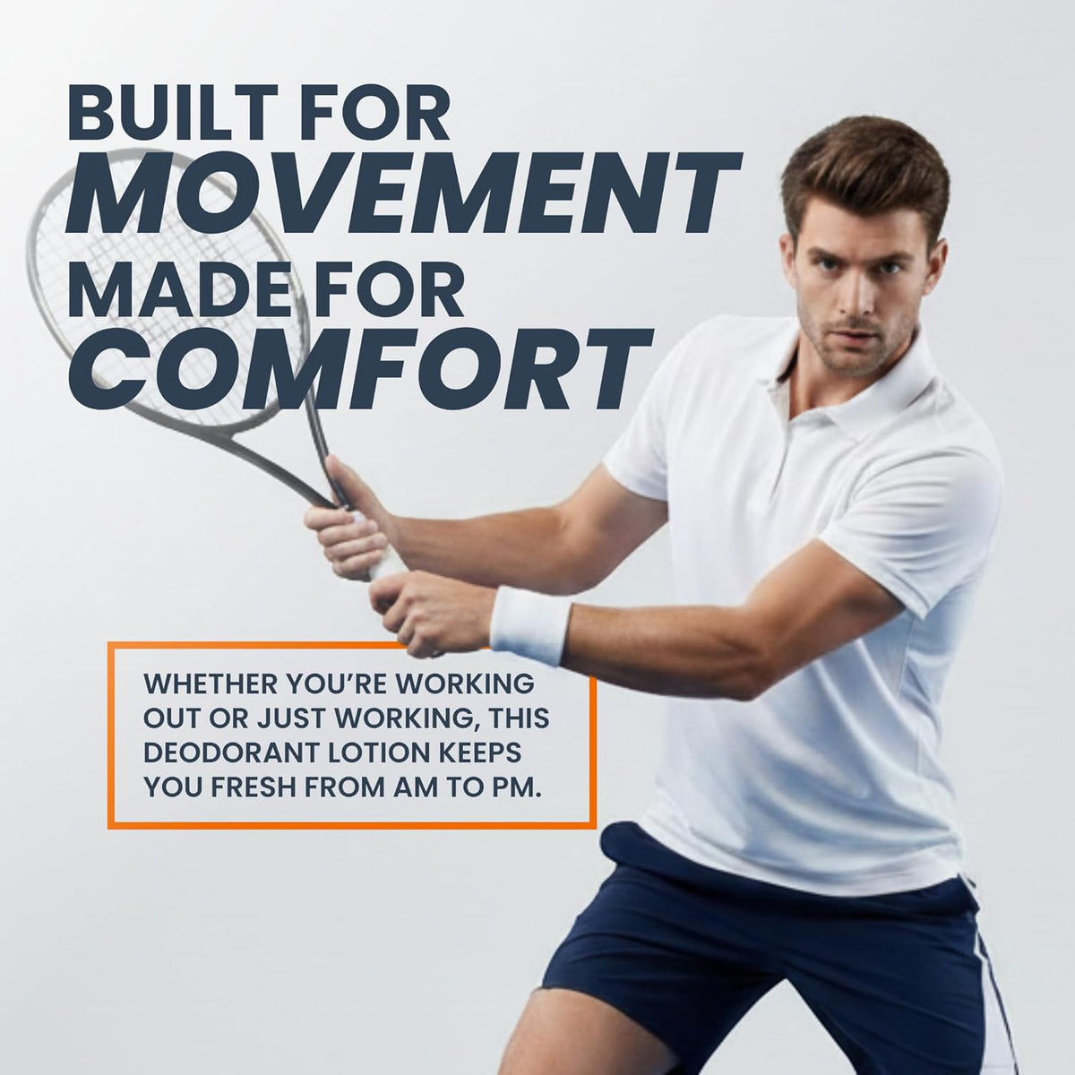 Super Fresh Ball Deodorant Powder - Comfort Cream for Men | Odor Control & Chafing Relief, 4 oz