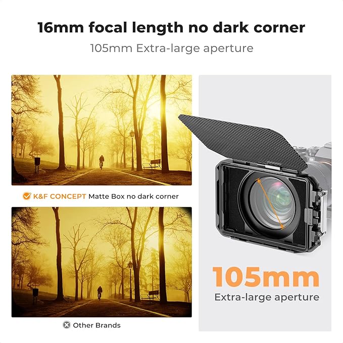K&F CONCEPT Matte Box, DSLR Camera Matte Box