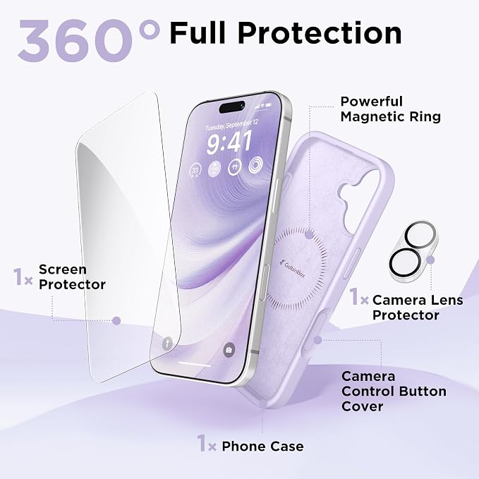 GolbinBox Magnetic for iPhone 17 Case, Compatible