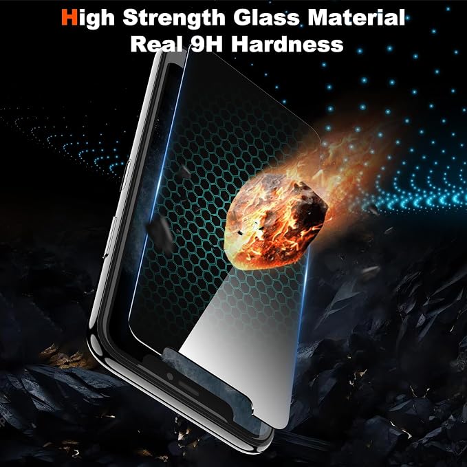 YMHML 2 Pack Compatible for iPhone 11 Pro Max/Xs Max Privacy Screen Protector
