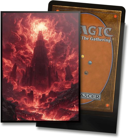 MTG Card Sleeves - Ultra Clear Front & Matte Finish Back - 100 Count Standard Size for Magic The Gathering