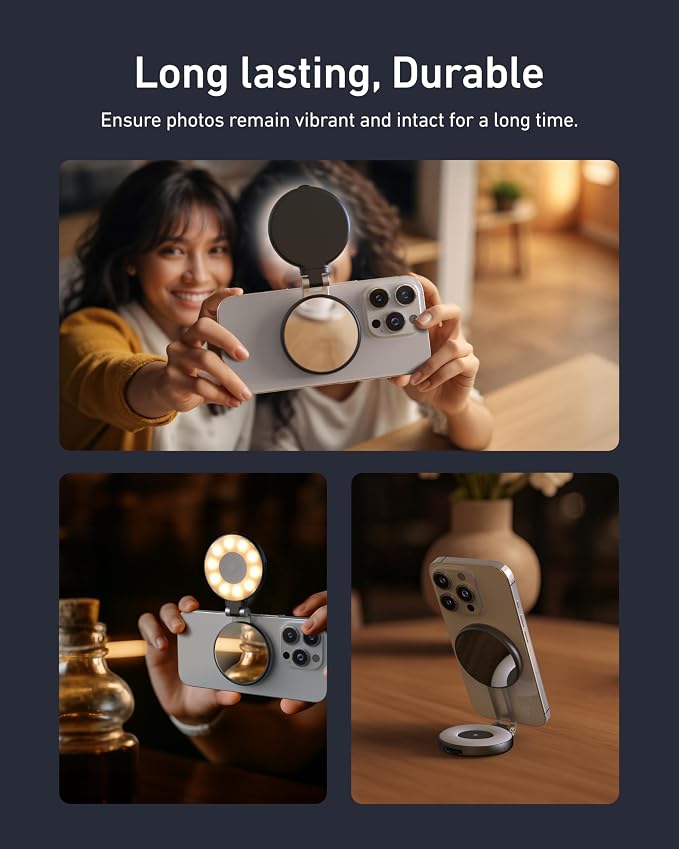 TELESIN C03 Magnetic Phone Beauty Selfie Light Compatible