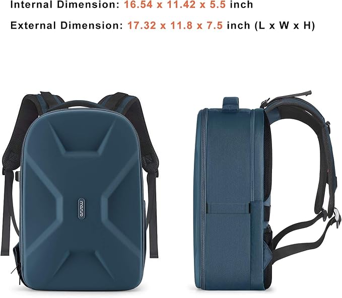 MOSISO Camera Backpack, DSLR/SLR/Mirrorless Photography Camera Bag 15-16 inch