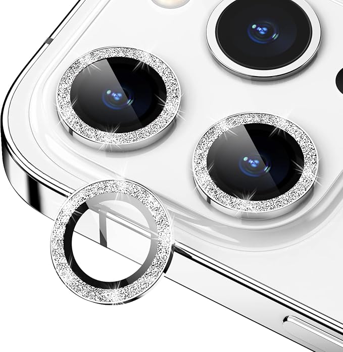 for iPhone 14 Pro/14 Pro Max Camera Lens Protector Bling, 9H Hardness