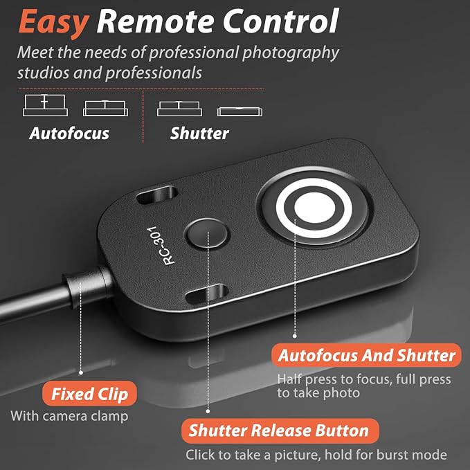 for NK Remote Cable RC301-DC2 Small Shutter Release Remote controlDF, Z5.Z6.Z6II