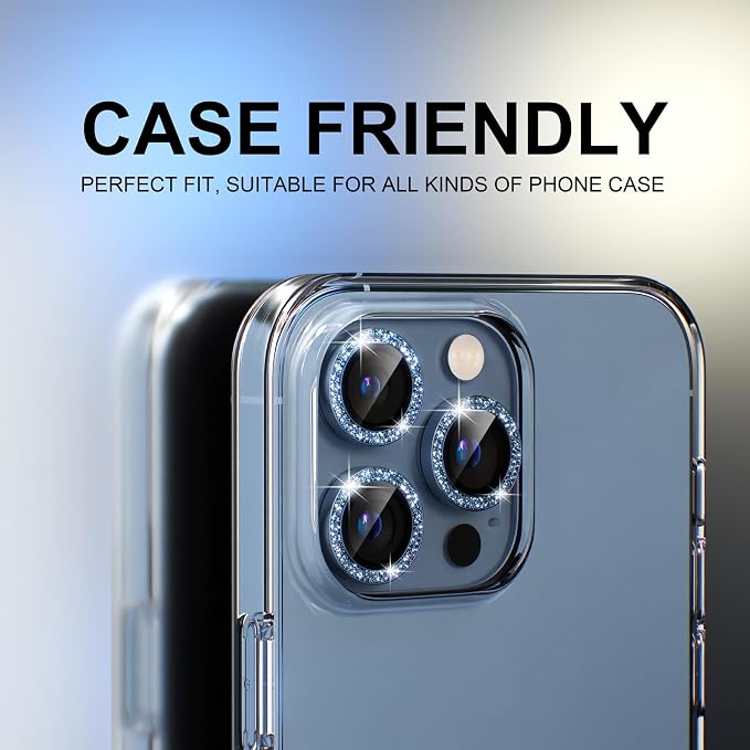 Choiche Compatible for iPhone 13 Pro/iPhone 13 Pro Max Camera Lens Protector