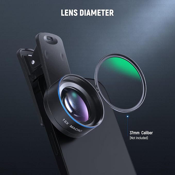 NEEWER Basics 15x Macro Phone Lens Kit