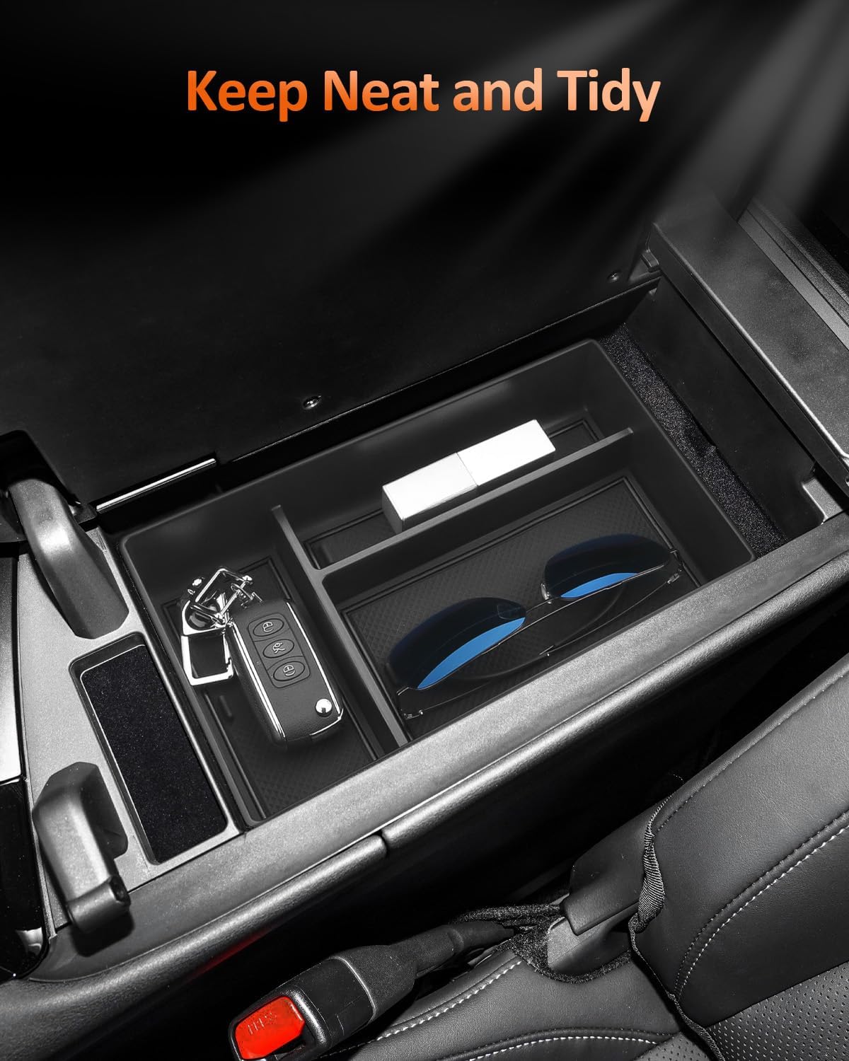 CDEFG for Lexus NX 2022-2026 Accessories Center Console Organizer Tray NX (NX 250, NX 350, NX 350 F Sport Handling,450h+) Armrest Storage Middle Console Insert 2022 2023 2024 2025 2026