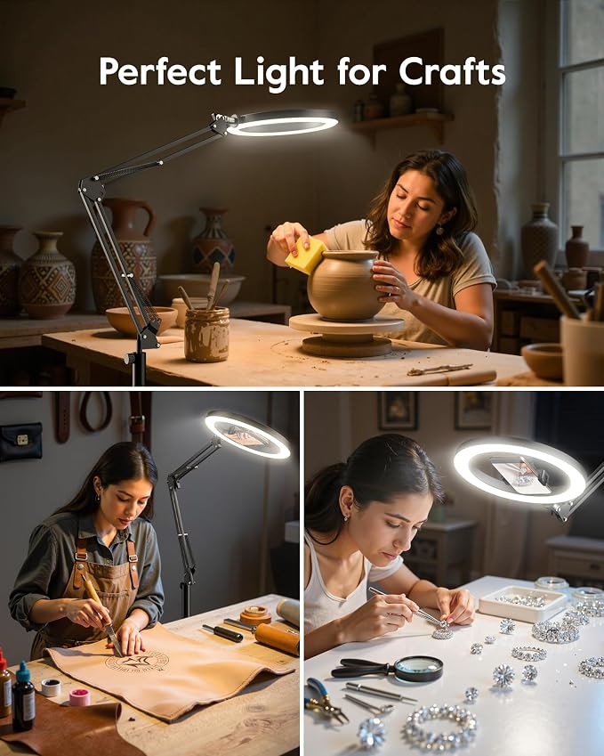 LUXSURE Ring Light Tripod for iPhone