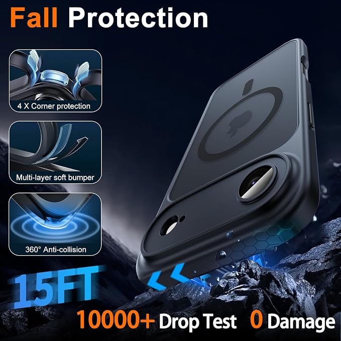 for iPhone Air Case, Magnetic iPhone 17 Air Phone Case