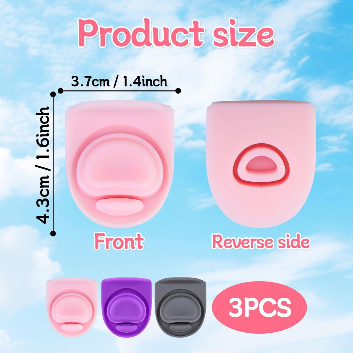 Owala | Replacement Lid Rubber Seal Gasket - 3 Pcs Compatible with FreeSip Water Bottles 16-32 oz