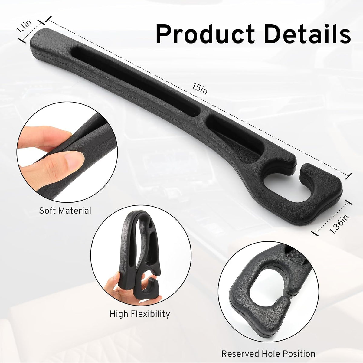 Car Seat Gap Filler Organizer for Cadillac Escalade Xt5 Ct5 Xt6 Xt4
