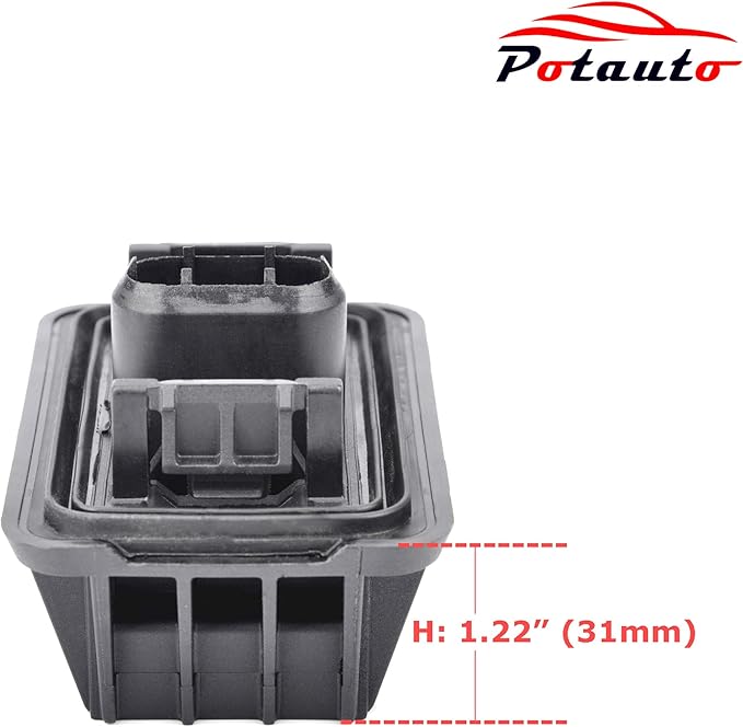 Potauto Upgraded 51717237195 Car Jack Lift Pad Puck Support Compatible with BMW 1 3 5 6 7 X1 M3 M5 M6 Series (Qty 1, 51717237195)