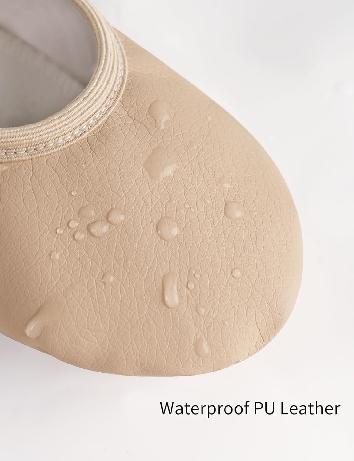Phoeswan Ballet Shoes - PU Leather Dance Slippers for Girls | Toddler to Big Kid Sizes