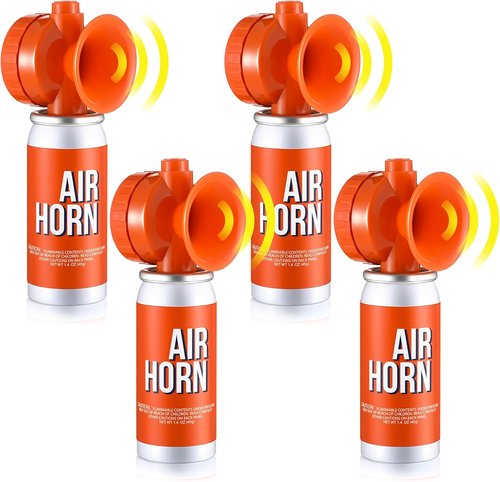 Air Horn 1.4oz - 122dB Loud Marine Safety Horn | Heard Up to 1/2 Mile, US Coast Guard Approved