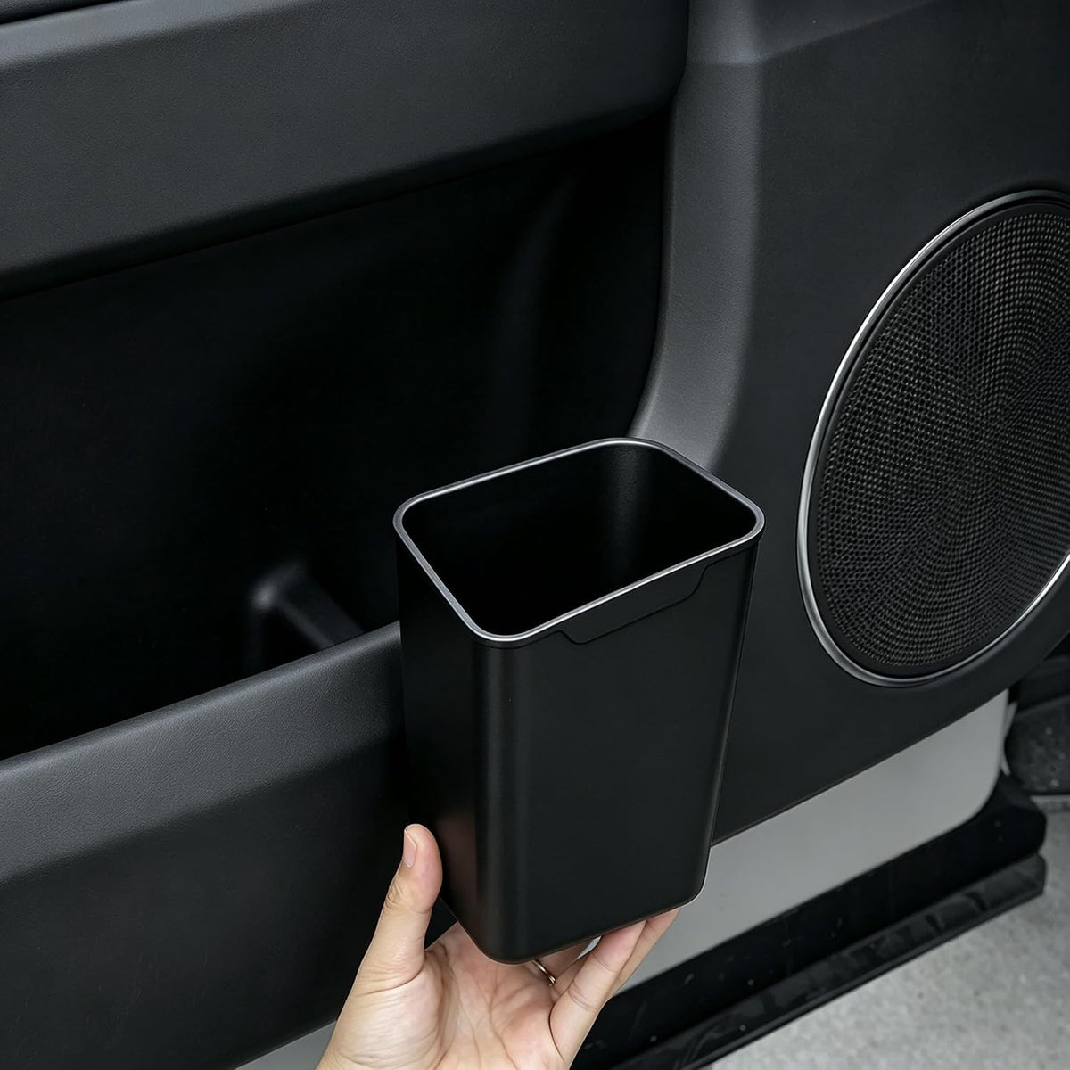 2 Pack Univerval Car Door Trash Can, TPE Car Garbage Bin For Tesla Toyota