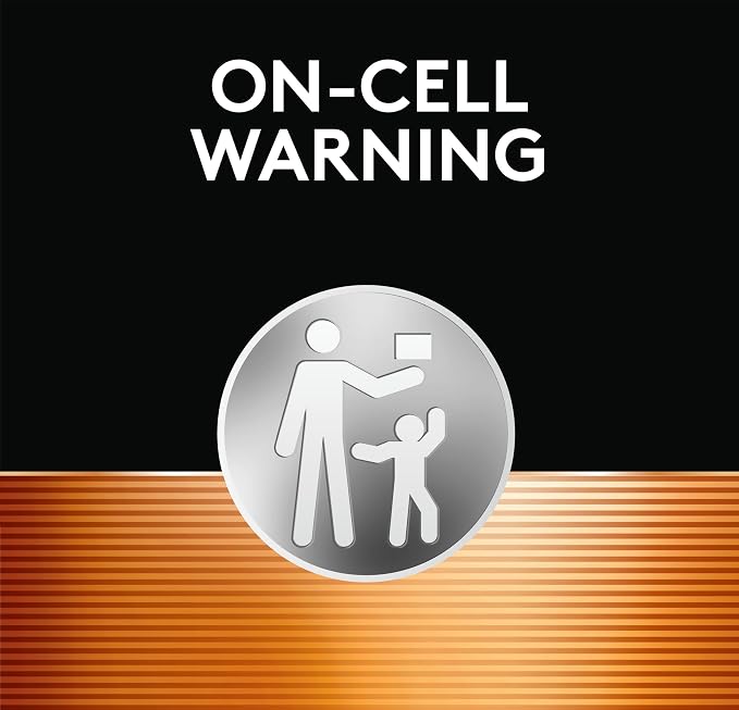 Duracell CR2032 Lithium Battery 3 Volt, Child Safety Features, Compatible