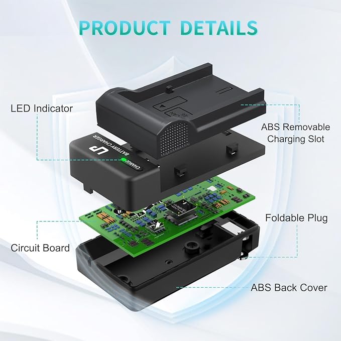 LP LP-E6 LP E6N Battery Charger, Charger Compatible