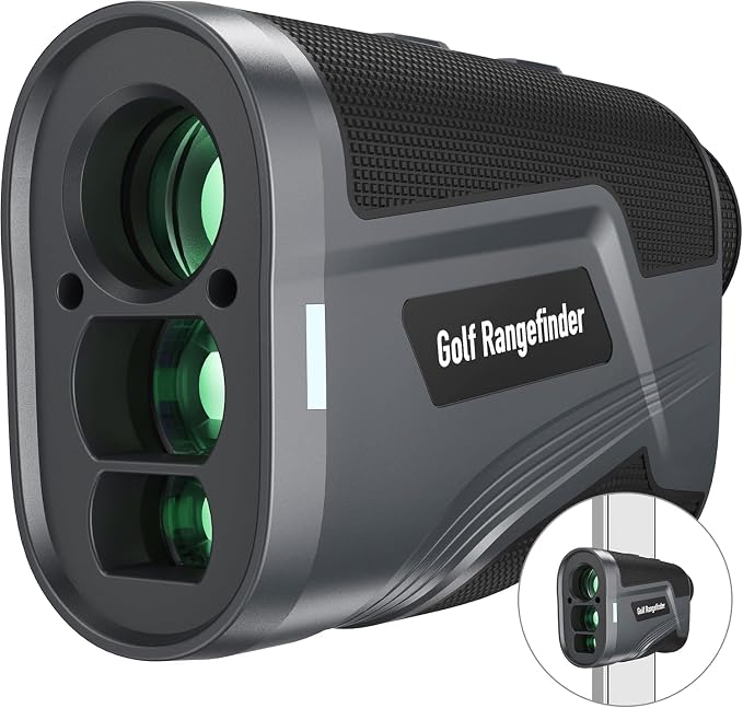 Golf Ranger Finder with Slope, 1100 Yard Range Finder, Magnetic Golf Range
