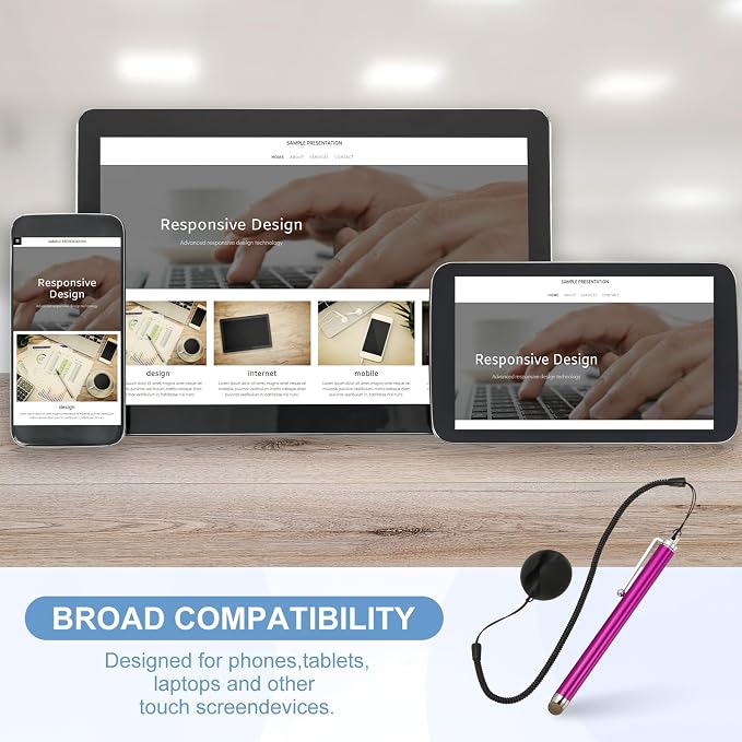 PATIKIL 2 Pcs Screen Capacitive Pen