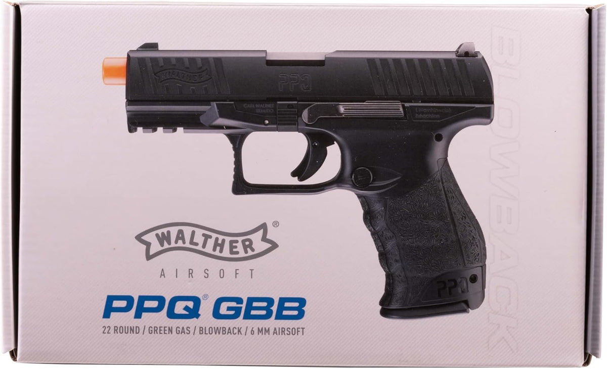 Umarex Elite Force Walther PPQ GBB Blowback Airsoft Pistol - 6mm BB | Realistic Action