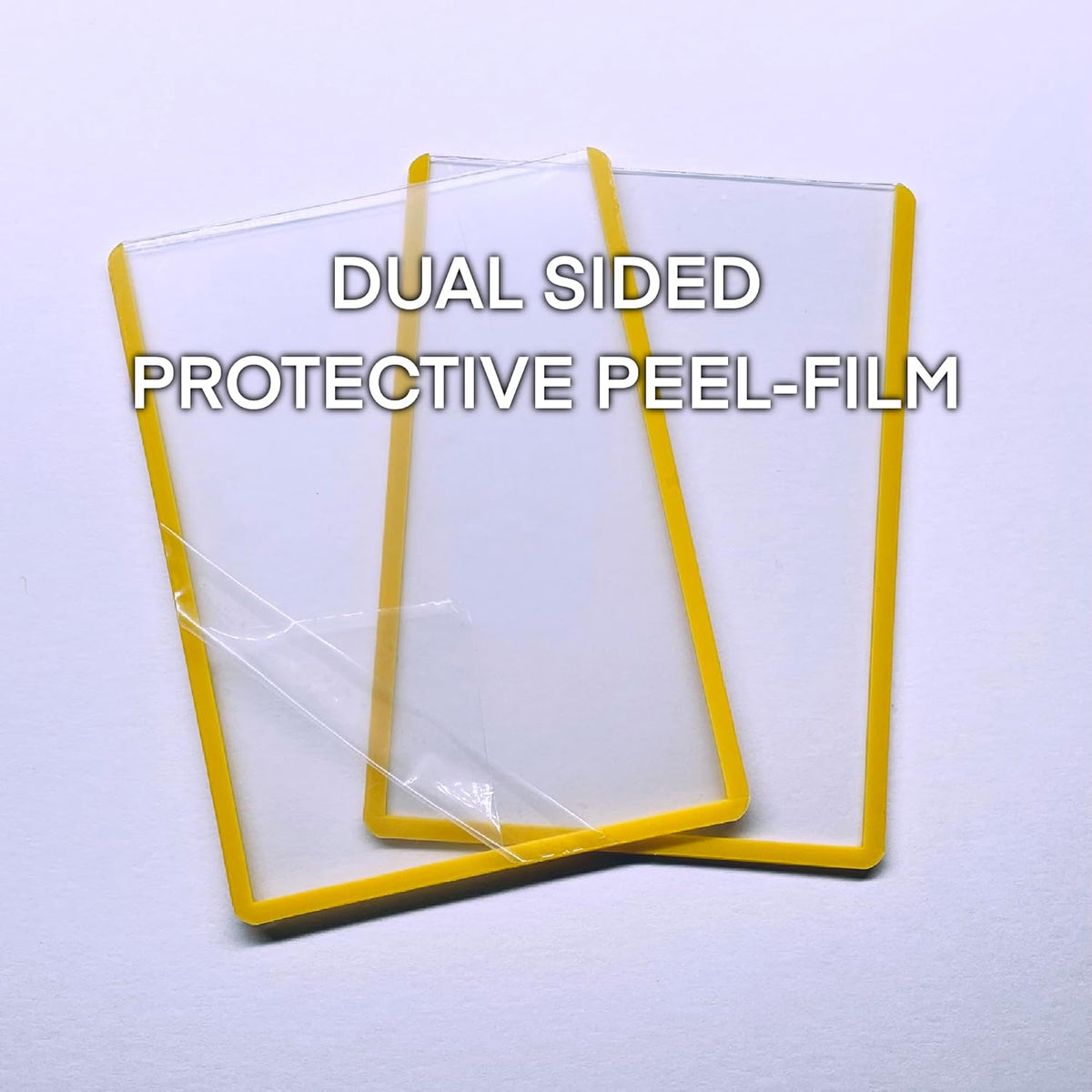 Premium TopLoaders for Trading Cards - Dual-Sided Protective Peel-Film | Holds Cards Up to 20pts - 35pts | 25 Pack