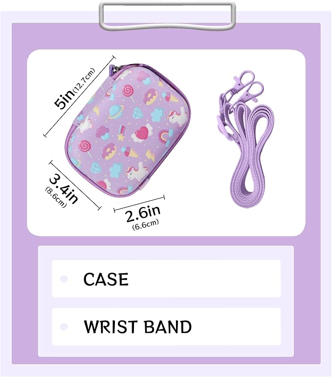 Leayjeen Kids Camera Case Compatible