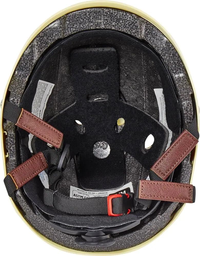 Triple Eight Gotham Helmet - Stylish Protection for Skateboarding & Biking | Adjustable Fit, Black