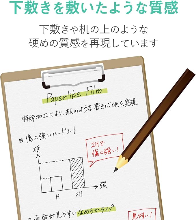 Elecom DJP-TP033FLAPNS Paper-Like Electronic Dictionary Film, Compatible