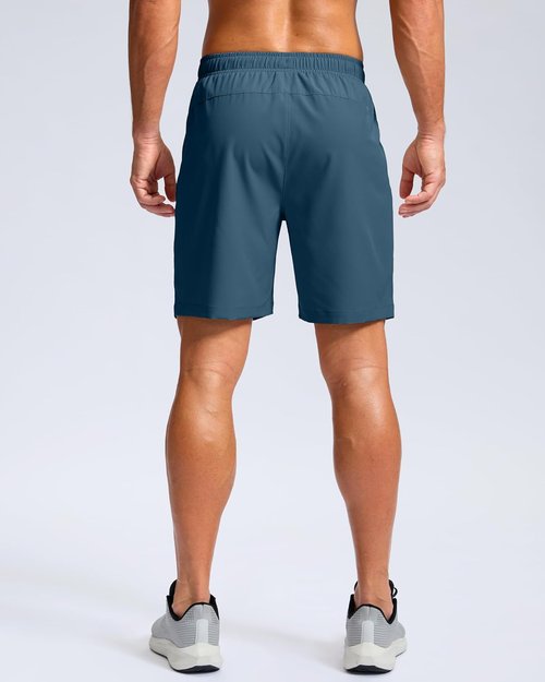 G Gradual Men's Athletic Running Shorts - Quick Dry with Zipper Pockets | Available in 5", 7", and 9" Sizes