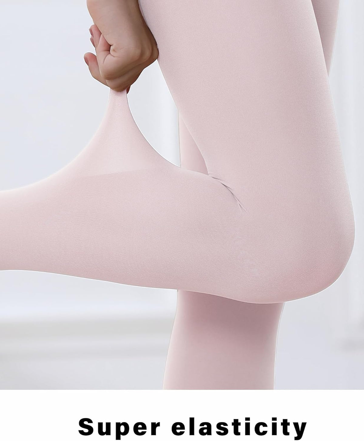 Stelle Ultra Soft Pro Dance Tights | Ballet Footed Tights for Girls - Toddler to Big Kid Sizes