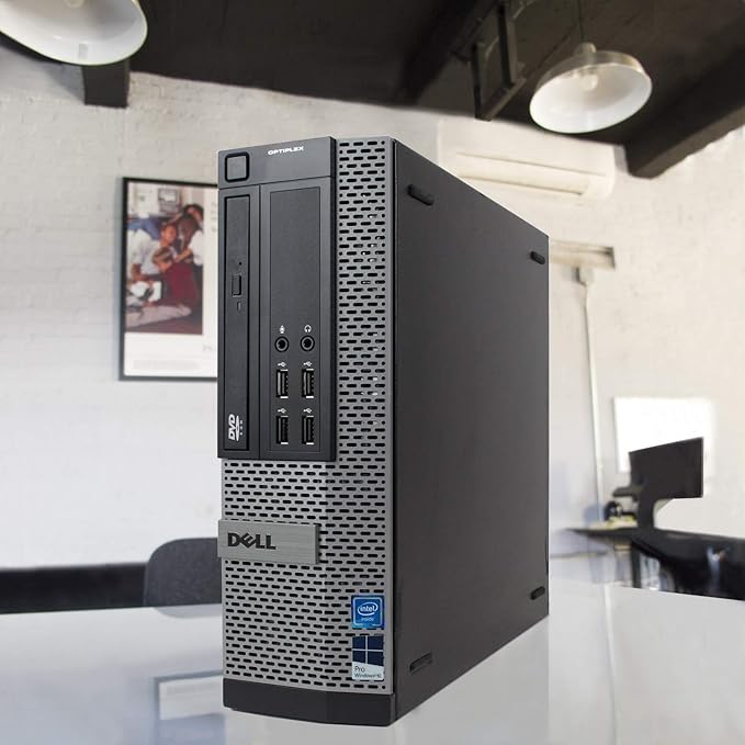 Dell Optiplex 7010 Desktop Computer - Intel Core i7 Up to 3.8GHz Max Turbo Frequency, 16GB DDR3, New 1TB SSD, WiFi, USB 3.0, DVDRW, 2X Display Port, Windows 11 Pro (Renewed)