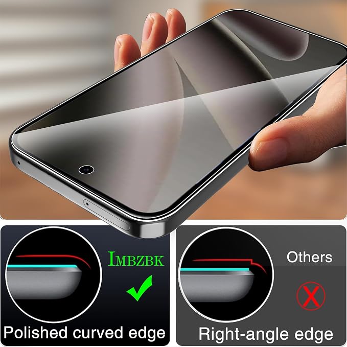 IMBZBK 3 Pack Screen Protector for Google Pixel 10 Pro, 3 Tempered Glass Camera
