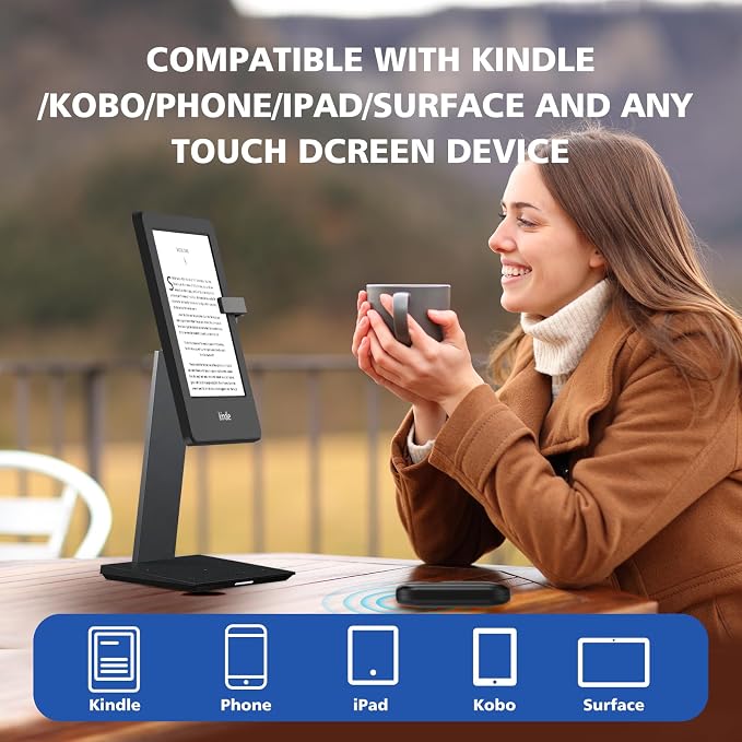 DATAFY Page Turner for Kindle Remote Control Page Turner Clicker for Kindle