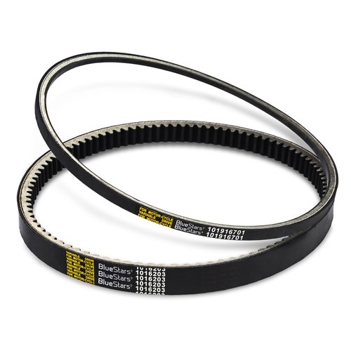 BlueStars Durable 1016355 Clutch Drive Belt & 101916701 Starter Generator Belt Set - 4-Layer Heavy Duty Replacement for Club Car DS 1992-Up & Precedent 2004-Up Gas Golf Carts