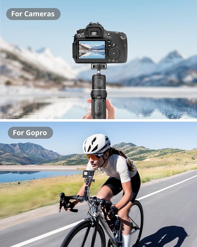 UBeesize Camera Tripod with Remote, Flexible Tripod Stand with Phone Holder and
