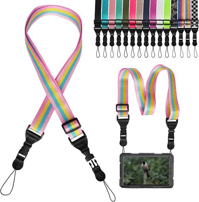 Camera Strap Kids :Comfortable iPad Strap Nylon Neck Lanyard