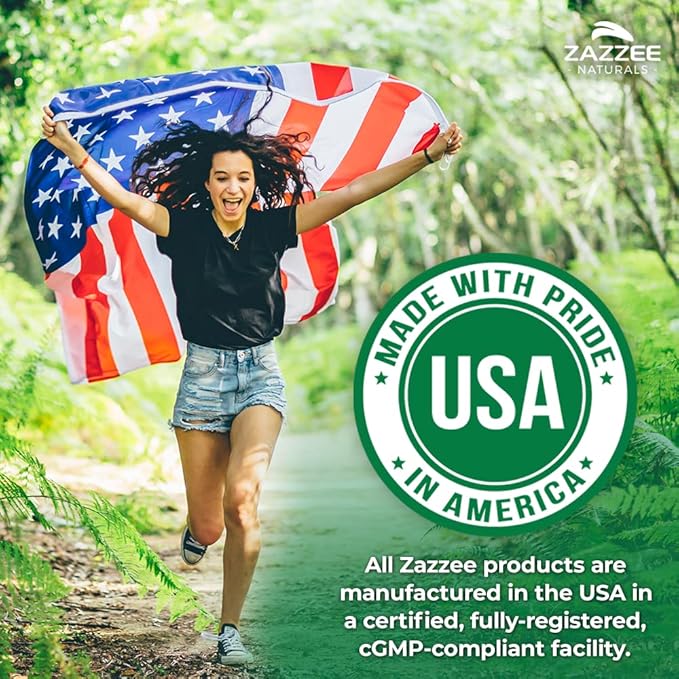Zazzee Extra Strength Saw Palmetto 20:1 Extract, 6000 mg Strength, 40% Fatty Acids, 120 Vegan Capsules, 4 Month Supply, Concentrated and Standardized 20X Extract, Non-GMO, All-Natural, Made in the USA