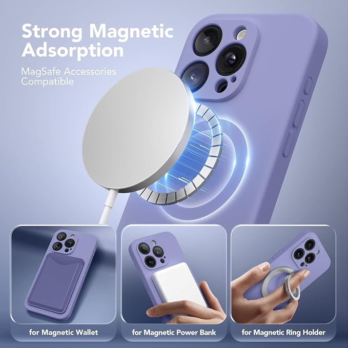Magnetic for iPhone 14 Pro Case, Compatible
