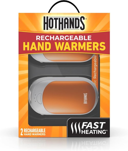 HotHands Rechargeable Hand Warmers - Portable, Eco-Friendly Heat for Outdoor Activities