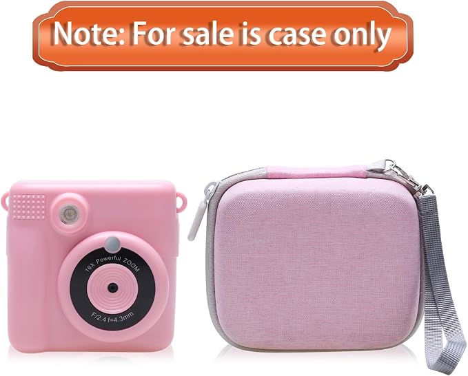 L LTGEM Kids Instant Print Camera Case Compatible