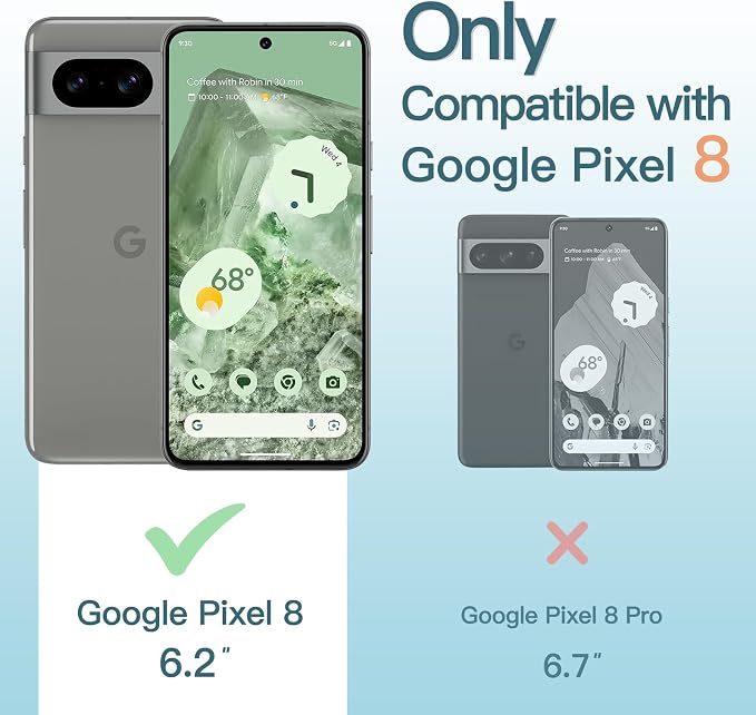 JETech Screen Protector for Google Pixel 8