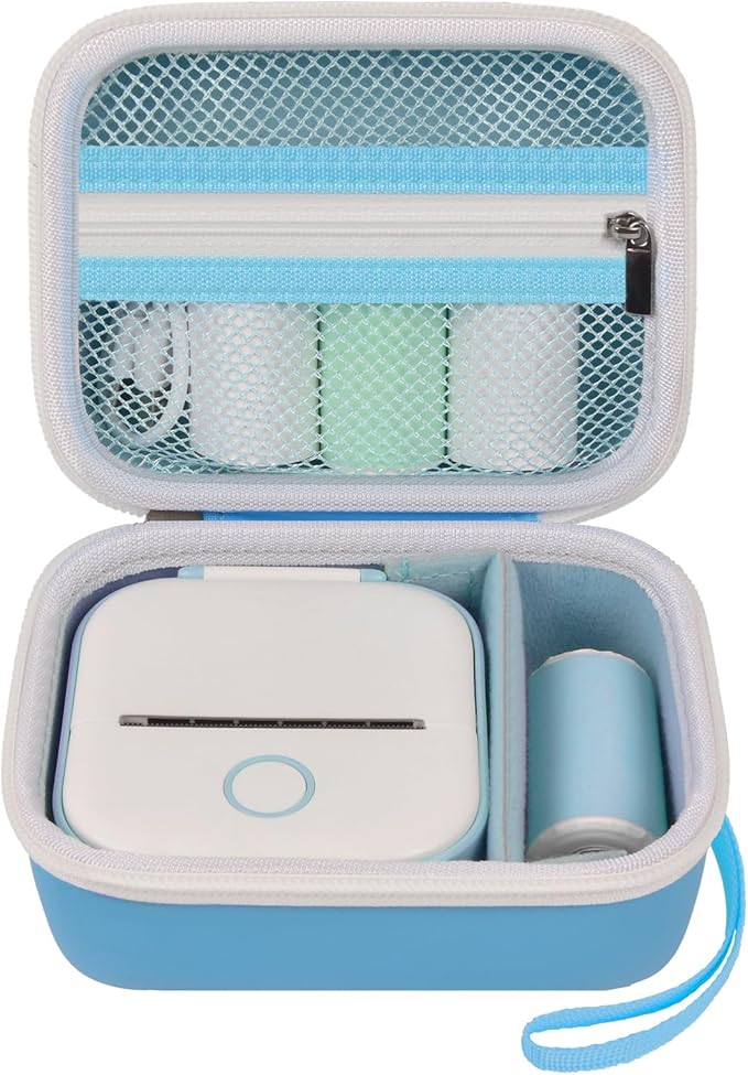 ANKHOH Label Maker Case for Memoking T02/ for Phomemo M02/ M02S/ M02 Pro/ Q30S/