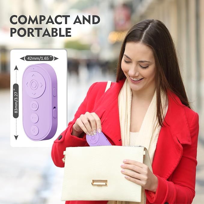 Remote Control for TikTok, Wireless Camera Remote Control