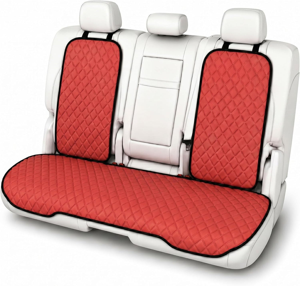 FH Group Car Seat Cushion – Neosupreme Single Front Seat Cover with Front Pockets, Airbag Compatible, Universal Fit Car Seat Cushion for Driver or Passenger Seat, SUV, Truck, Sedan & Van – Green